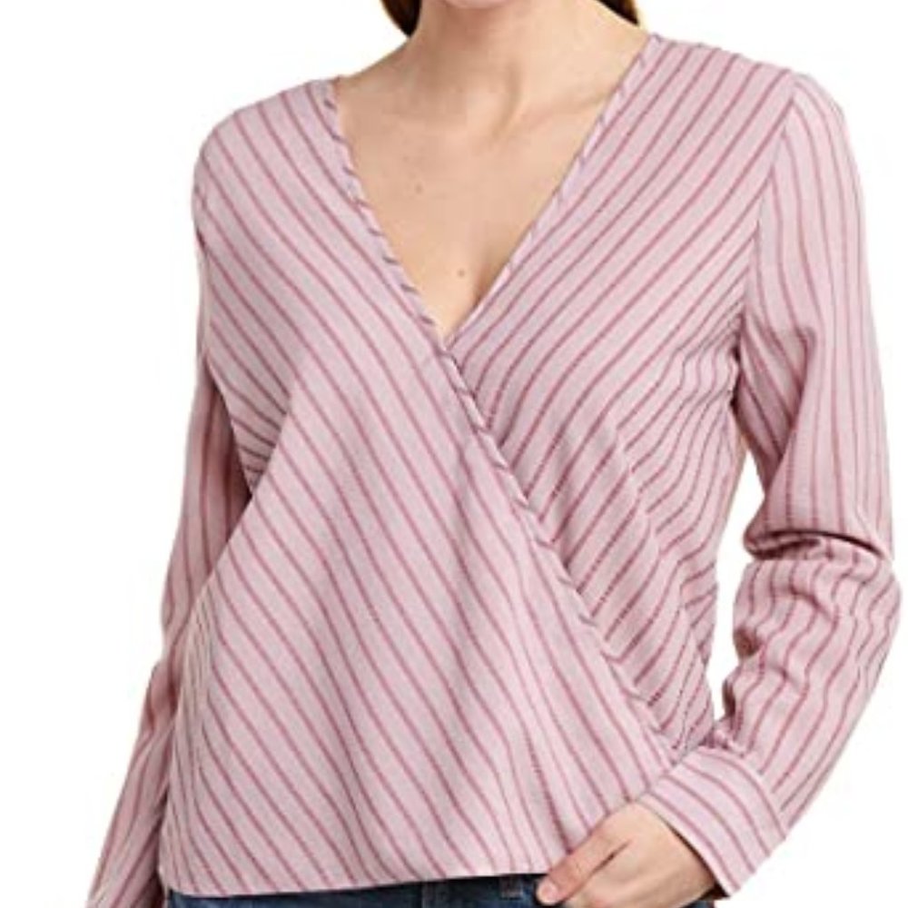 BCBGMAXAZRIA Wrap Top